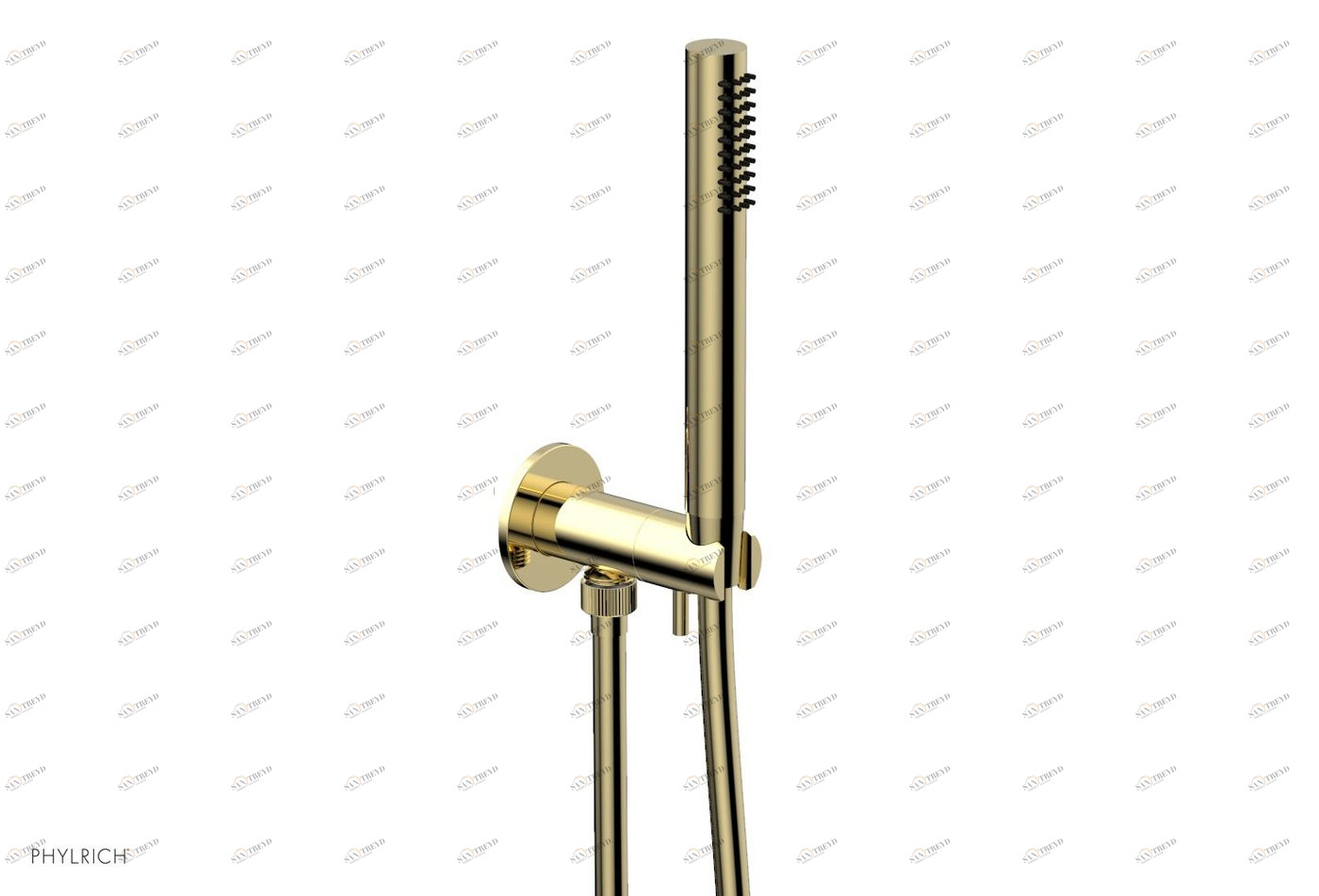 Полотенцесушитель DOLPHIN Phylrich  KA70-014 Polished Nickel 