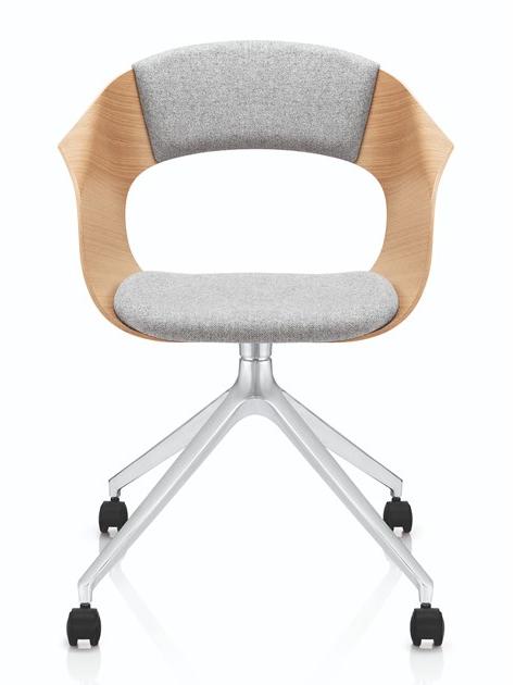 ZÜCO Вращающееся кресло из дерева на колесиках Bonito Bn 572 - bn 672 - Вид №1