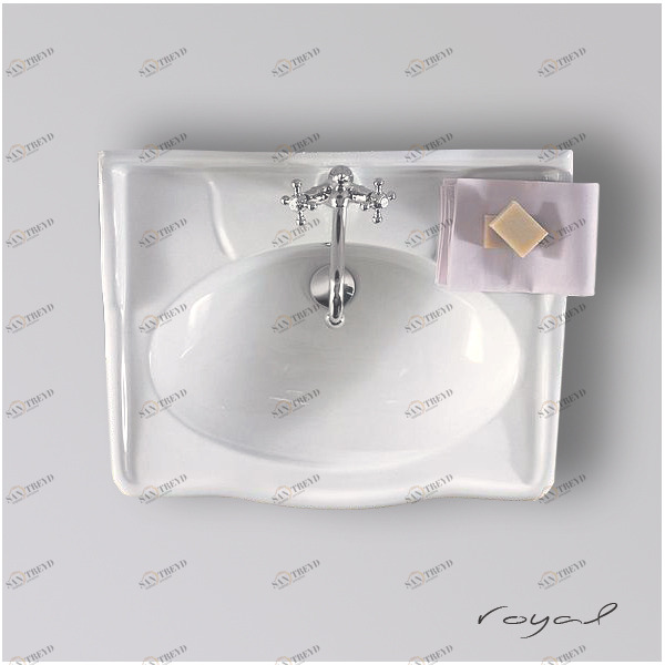 27021 Подвесная раковина настенная прямоугольная Althea Ceramica 