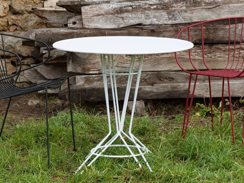 iSimar Садовый круглый стол из стали Nostrum sun-id-1393214 - Вид №1