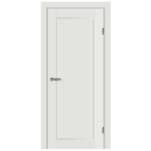 Комплект двери Пьемонт глухая 90x200 см Hardflex белый с добором 100 мм