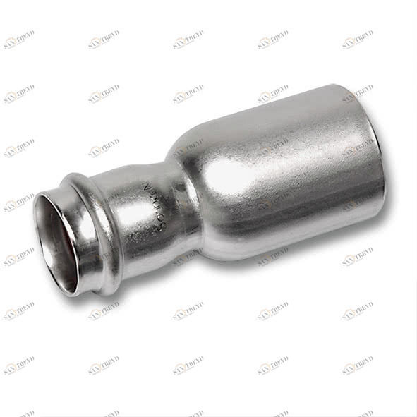 69124310854 SANHA 91243 пресс-фит. нерж.сталь, ниппель ВПр-НПр 108,0ax54 мм 