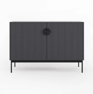 Комод c дверцами серый Uno BRAGIN DESIGN LIVING 00-3974660 Серый