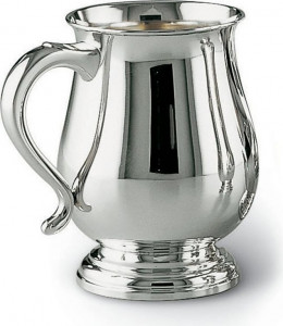 72939 Schiavon Кружка 13см "Инглезе" (серебро 925пр) Серебро 925