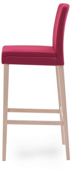 PIAVAL Высокий барный стул из ткани в современном стиле Fandango | health & care 76 - Вид №4