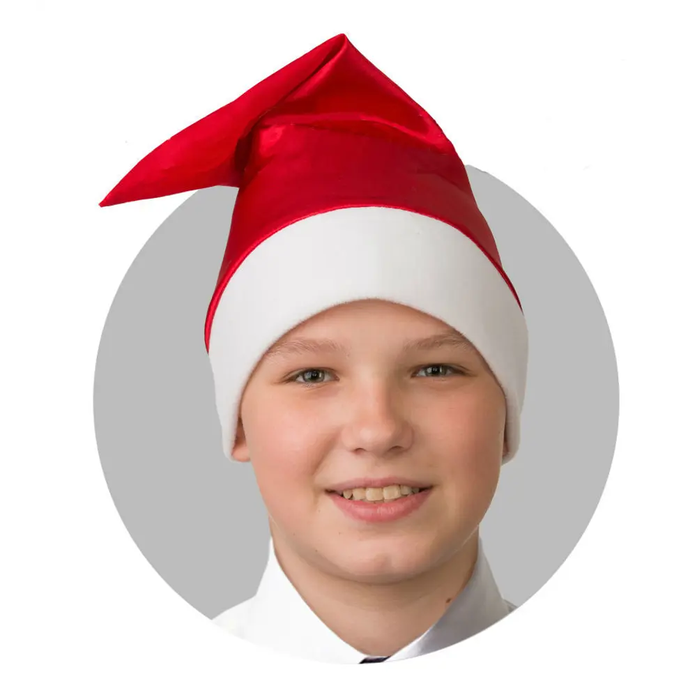 Шапка маскарадная сатин красный Santreyd STLM-2068950