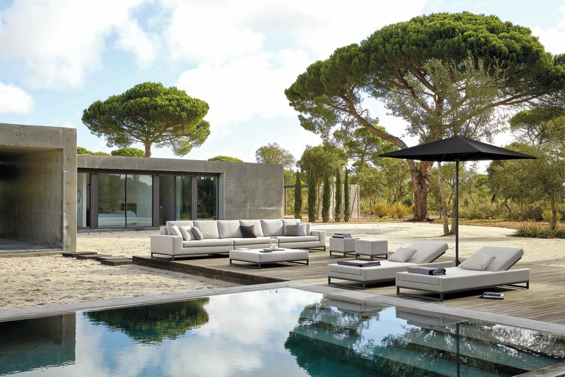 MNST829 Лежак лотос воробей 215 Manutti Zendo - Вид №2