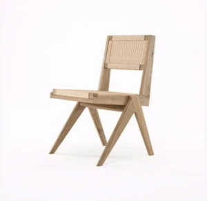 KARPENTER Стул из каната и дуба Tribute Tb06-o