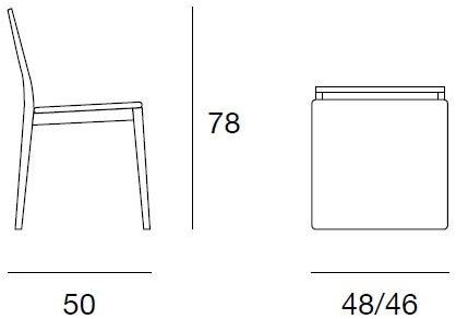 Pacini & Cappellini Мягкое кресло из массива дерева  5448  - Вид №1