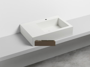 NALAMDX-CA Керамическая раковина с 1-им отверстием, чаша справа cielo I Narcisi