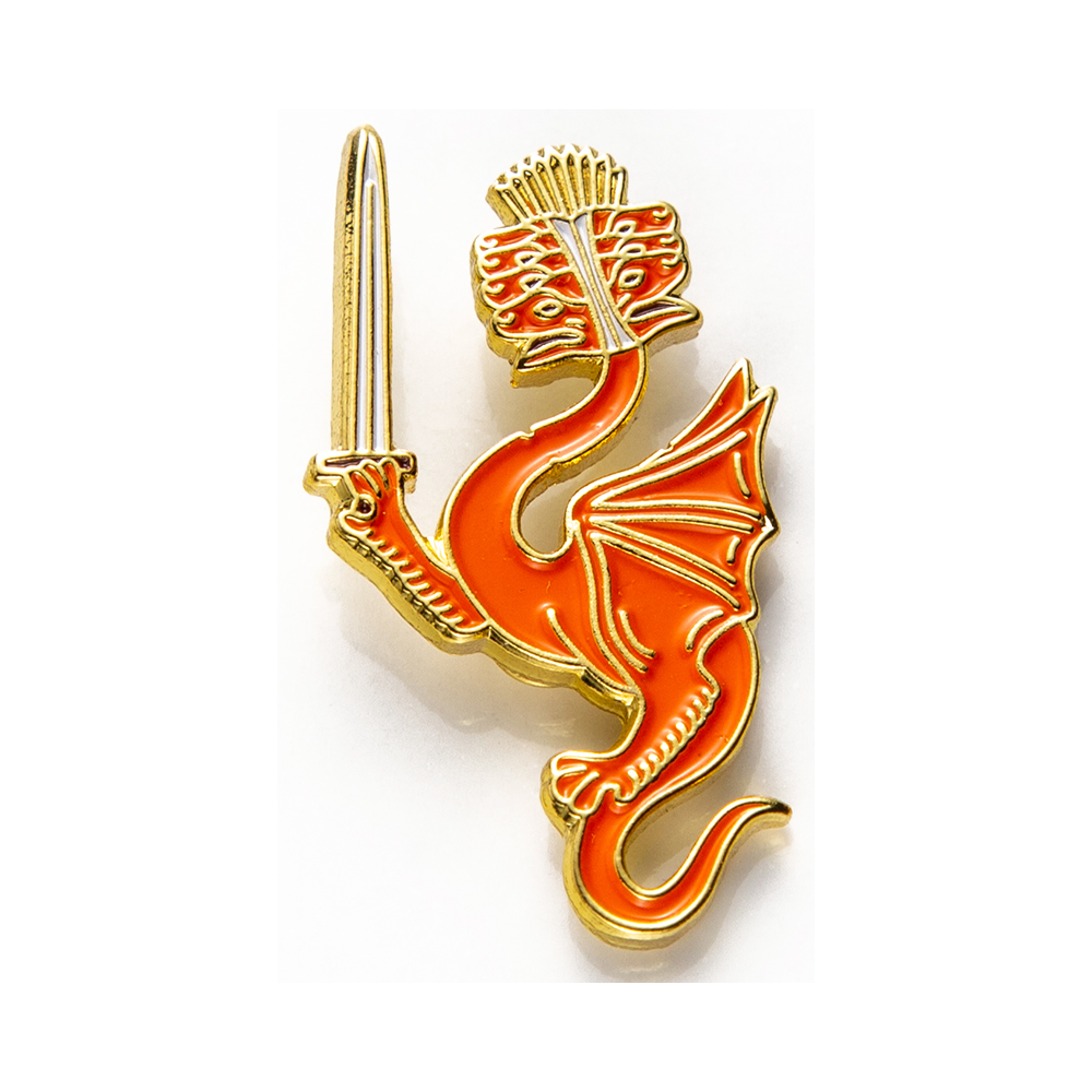 1085650 Значок эмалированный №34 Зверь Апокалипсиса Santreyd 