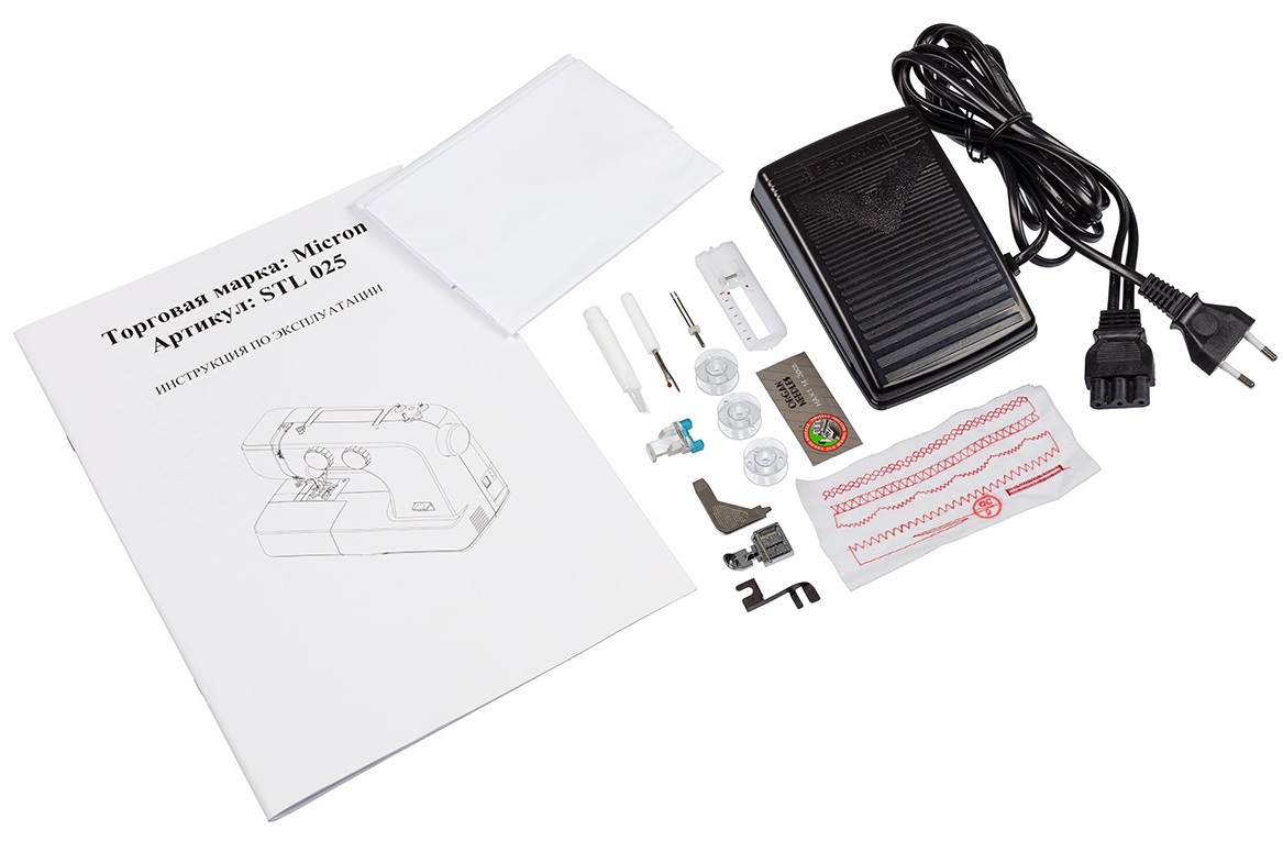 9131222 Швейная машина Micron STL 025 STDN-0140234 - Вид №3