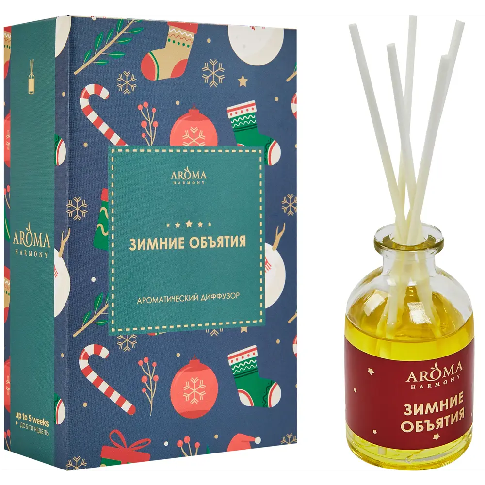 Ароматический диффузор Aroma Harmony Зимние объятия 50 мл 88889585 STLM-2161665 