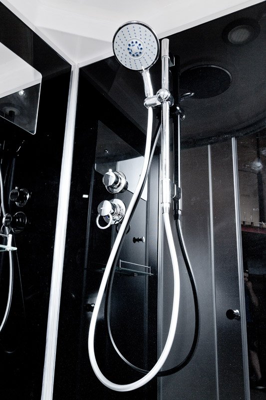 D01 Душевая кабина DETO Серия D B01S BLACK - Вид №5