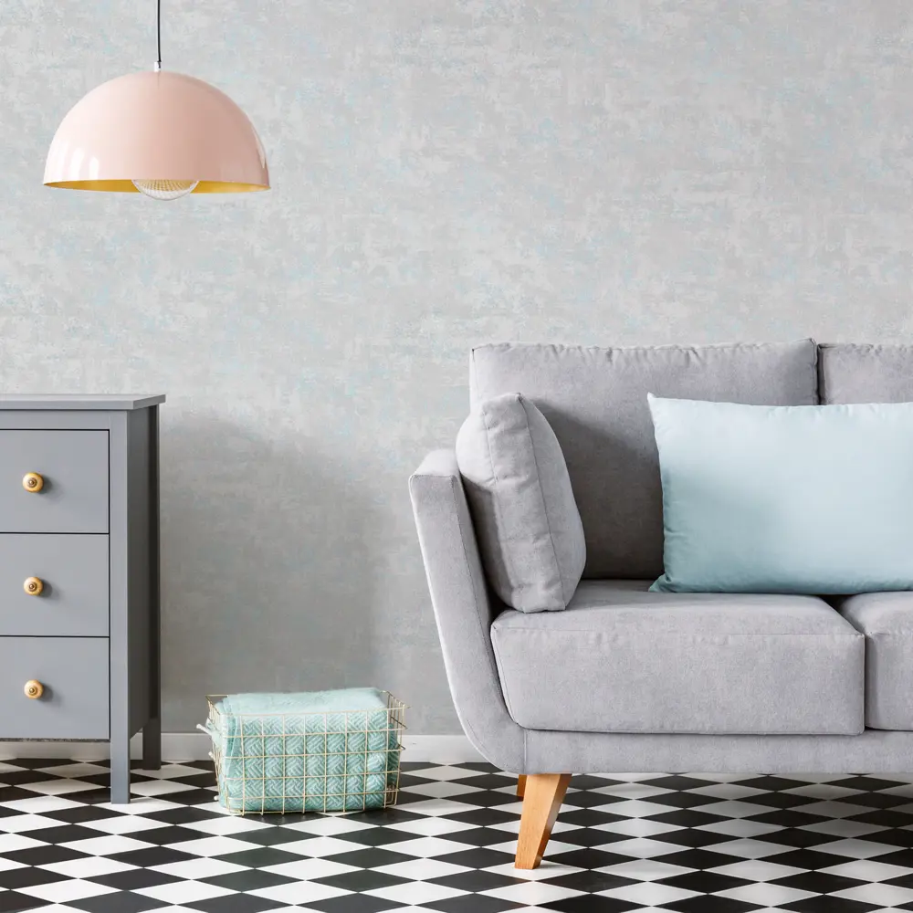 Обои флизелиновые Ateliero Capri серые 1.06 м 989634 STLM-2000623 - Вид №2