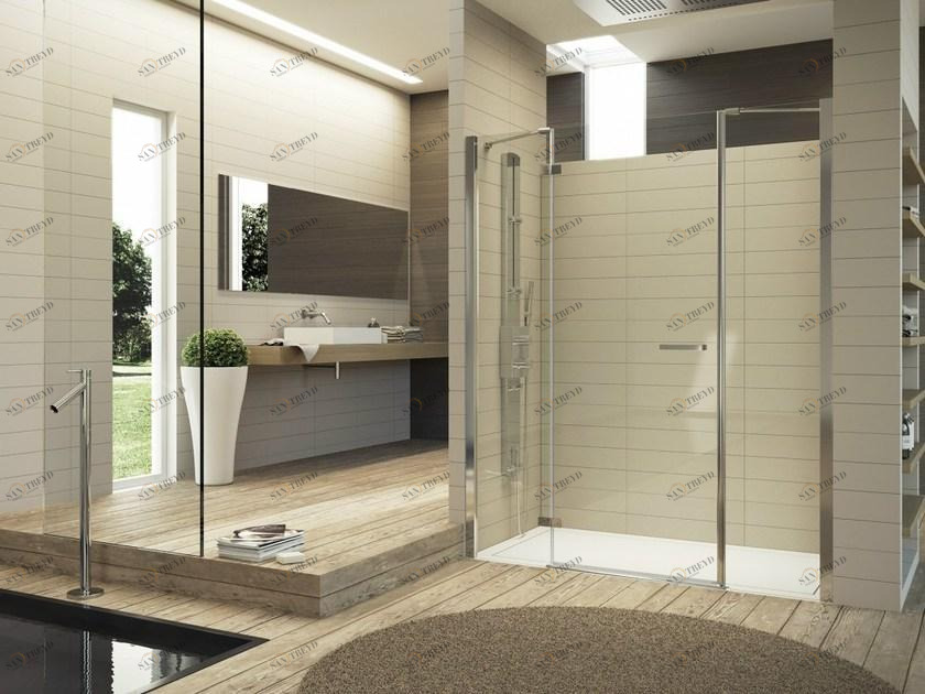 Duka Хрустальная душевая кабина Vertica - con soli profili verticali Gtnf2 l