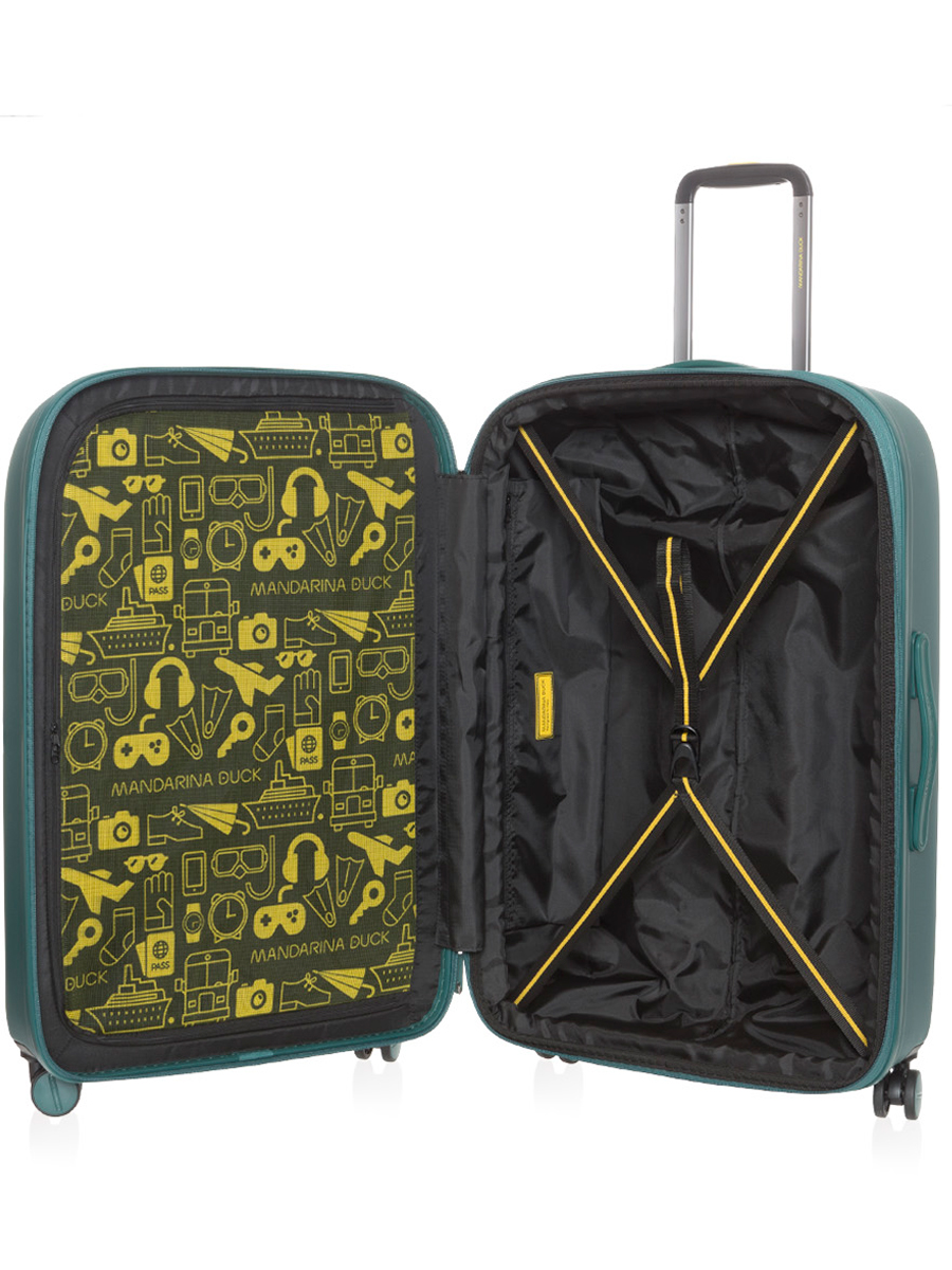 SZV33-095 Чемодан SZV33 Expandable Large Trolley Mandarina Duck Logoduck+  - Вид №3