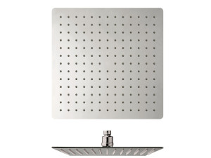 Квадратная потолочная душевая головка из нержавеющей стали с системой защиты от накипи