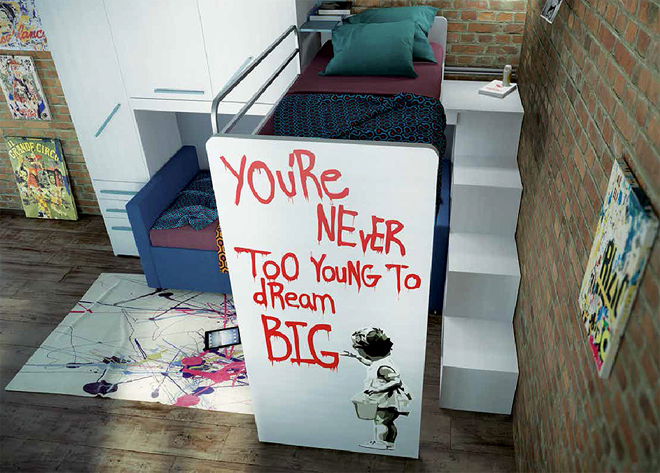 Детская из модулей  TUMIDEI 357  - Вид №1