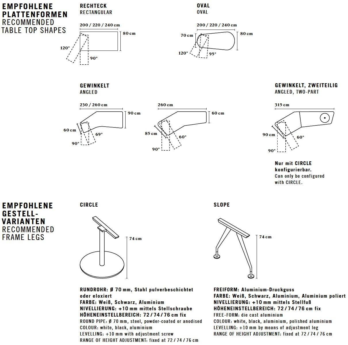 BENE Рабочий стол из меламина Consult sun-id-1389218 - Вид №4