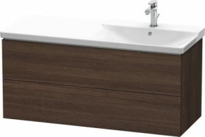 LC625505353 L-Cube Тумбочка подвесная Каштан темный, декор