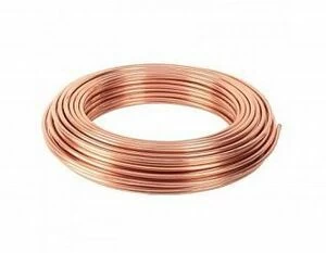 Труба медная Wieland SANCO 8 х 1,0 мм отожженная (бухта, 50 м)