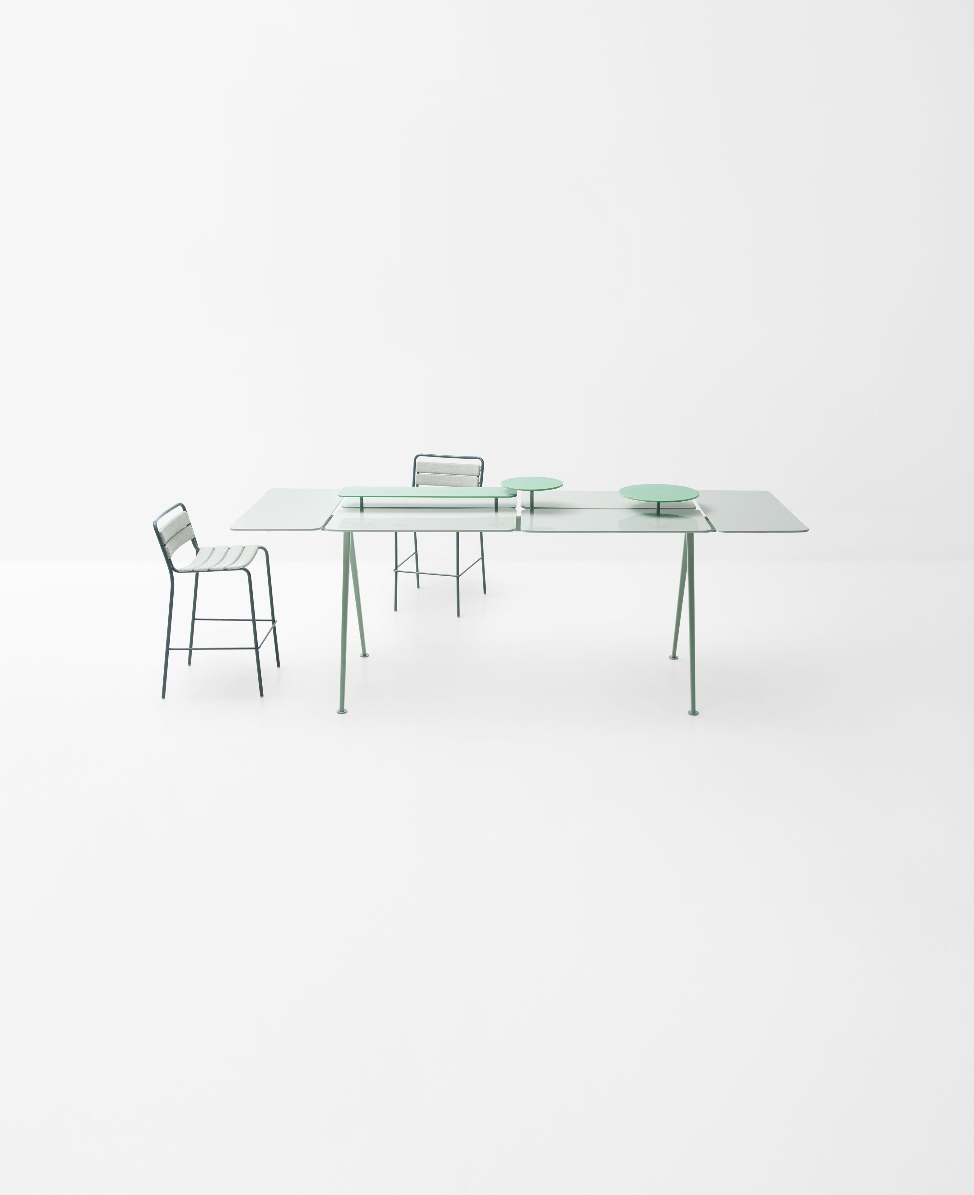 Стол из глазурованной керамогранита Paola Lenti ALTOPIANO ARCH-00056232 - Вид №7