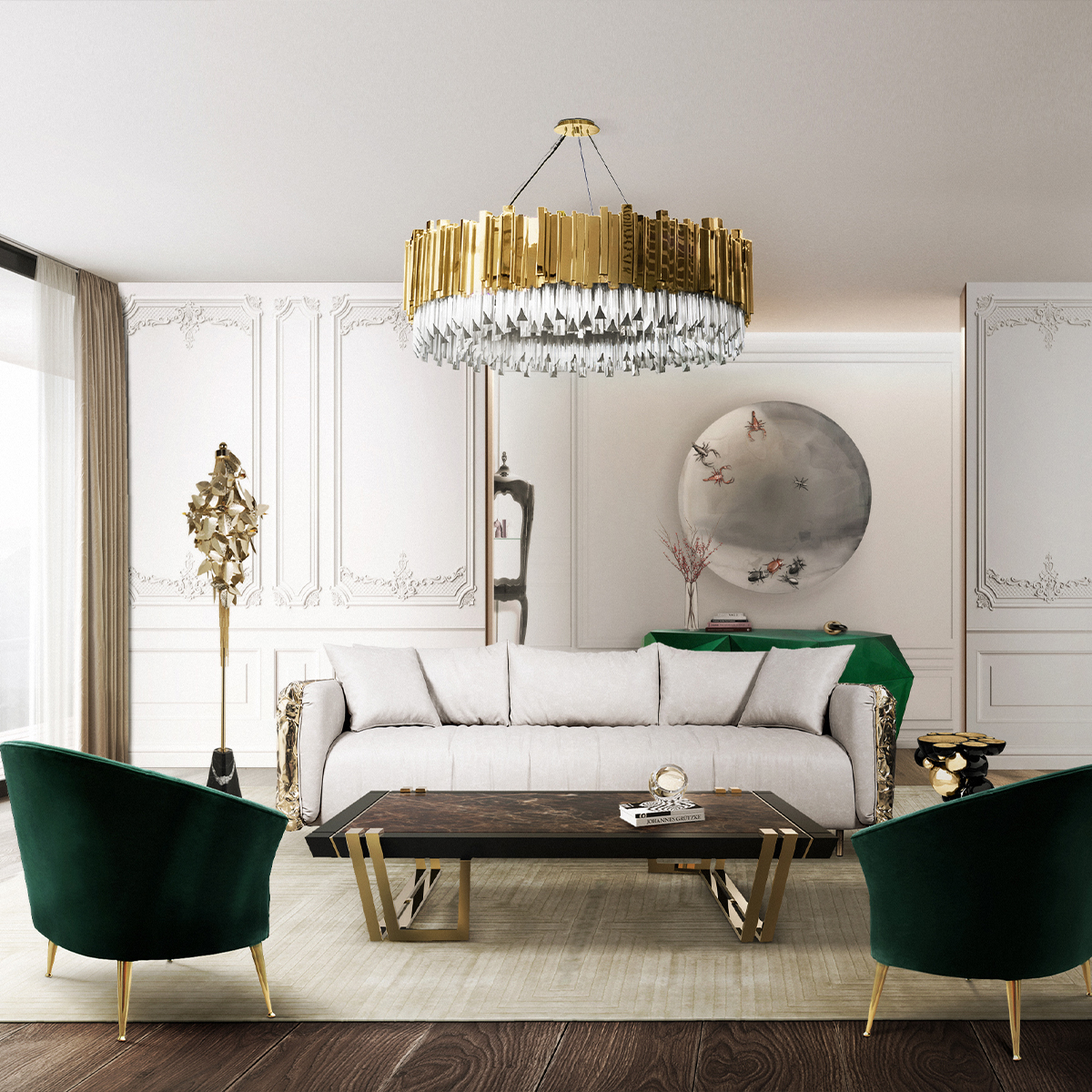 Зеркала Concave Metamorphosis Covethouse BOCA DO LOBO  - Вид №1