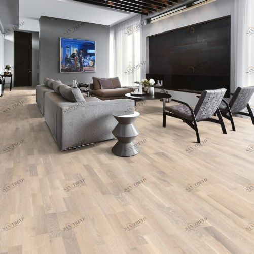 Паркетная доска Kahrs Дуб Светлый 4500200001