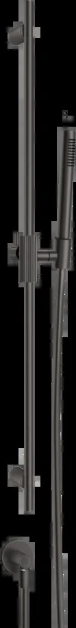 Направляющая скольжения 63582 707 Gessi Habito ЧЕРНЫЙ МЕТАЛЛ BR. PVD