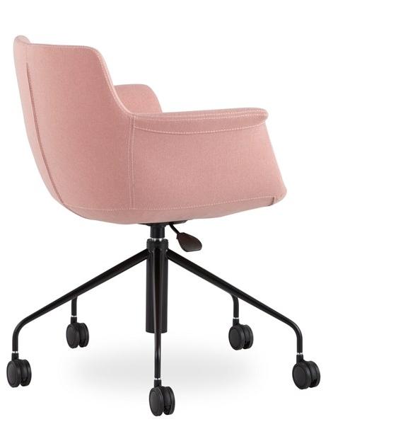 B&T Design Вращающееся кресло из ткани с подлокотниками на колесиках sun-id-1465389 - Вид №2