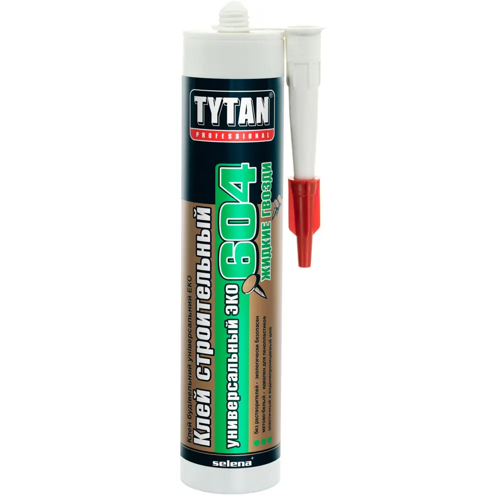 Клей строительный Tytan Эко №604 универсальный 440 г 82035250 STLM-2158415 