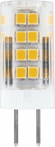 Лампа светодиодная Feron G4 5W 2700K LB-432 25860 FERON  00-3956642 Прозрачный