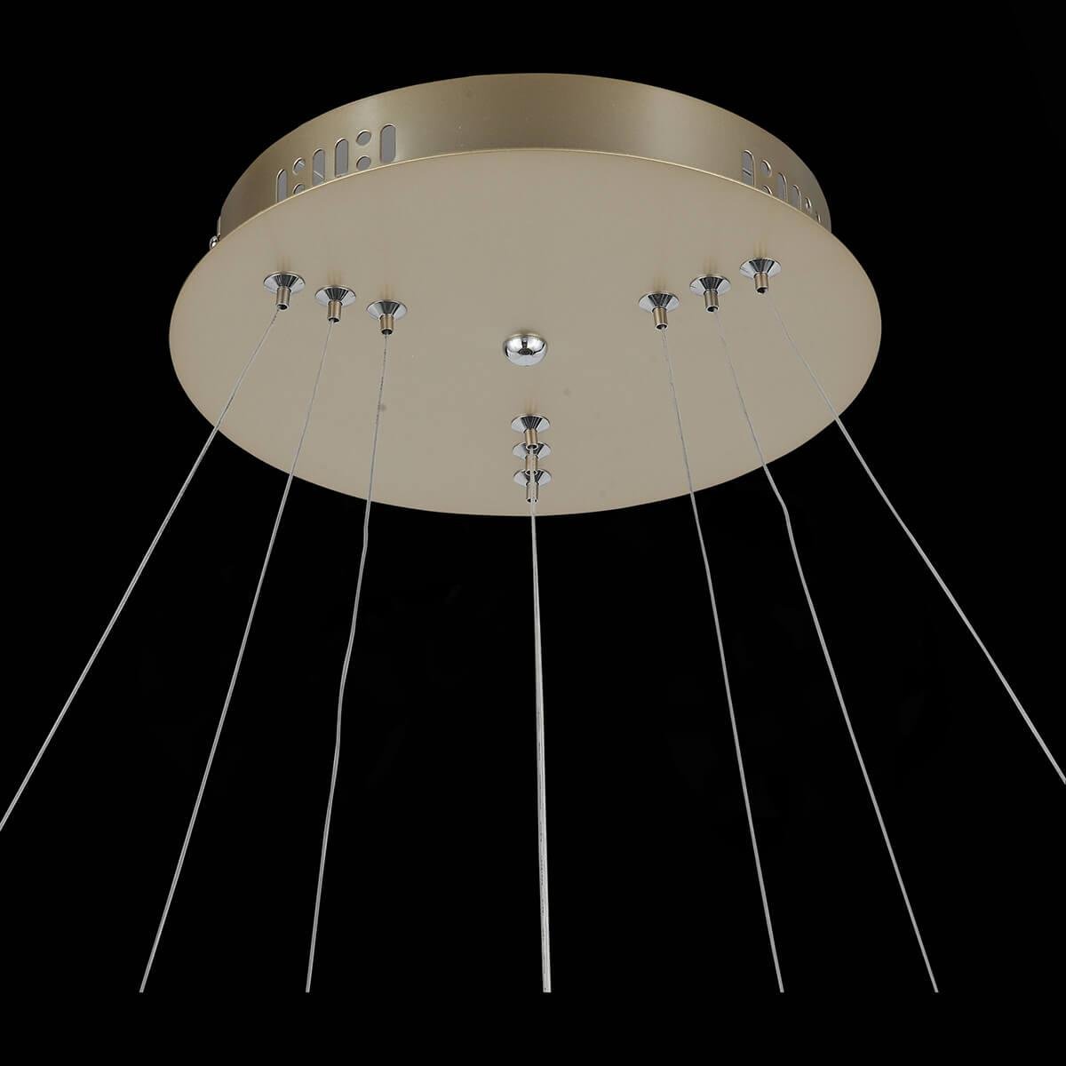 Люстра светодиодная подвесная белая ST Luce Erto SL904.203.03 ST LUCE ДИЗАЙНЕРСКИЕ, ERTO 00-3834521 Белый;золото  - Вид №1