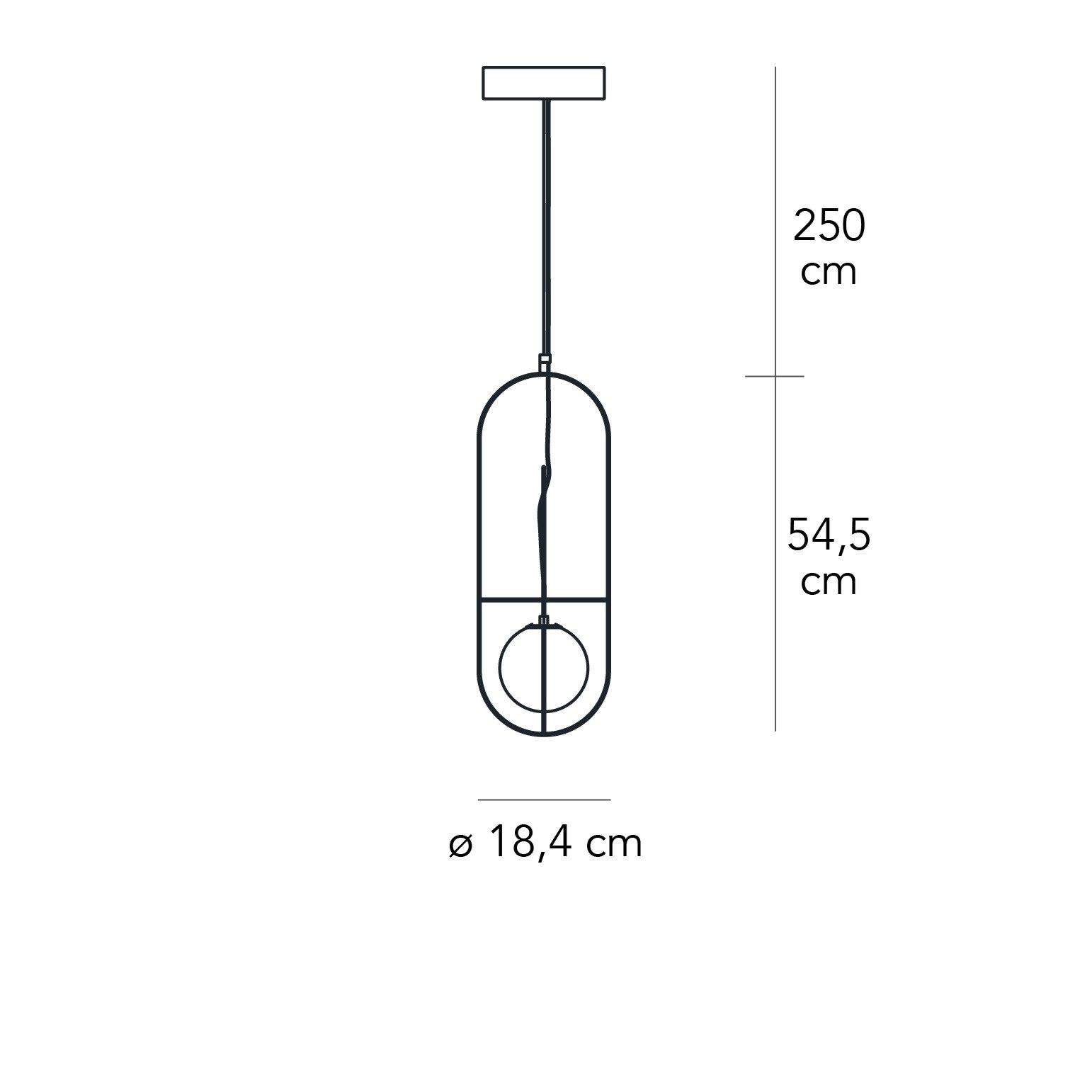 Подвесной светильник из дутого стекла FontanaArte Setareh ARCH-00090953 - Вид №11