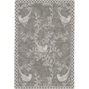 LEI_159_18 Полотенце кухонное 50/70 темно-серый 50% лен 50% хлопок жаккард LEITNER Santreyd 