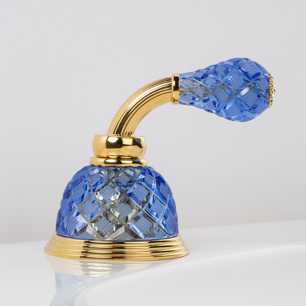 C62-333 C62-333 3-ходовой переключатель, установленный на ободе LO РУЧКА КУПОЛЬНАЯ Cristal & Bronze DÔME À MANETTES LOSANGE  - Вид №1