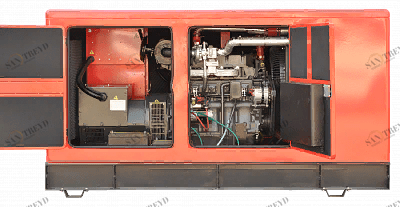 Дизельный генератор Fubag DS 100 DAC ES в кожухе sun-id-1030452