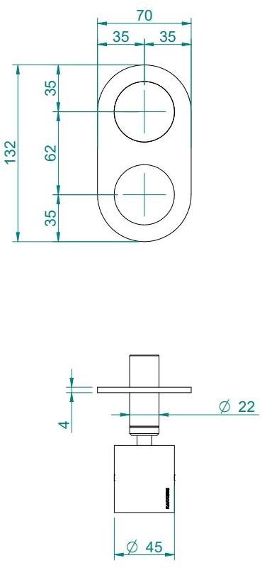 ZAZZERI Смеситель для душа, однорычажный, с ручным душем Pop sun-id-1515894 - Вид №5