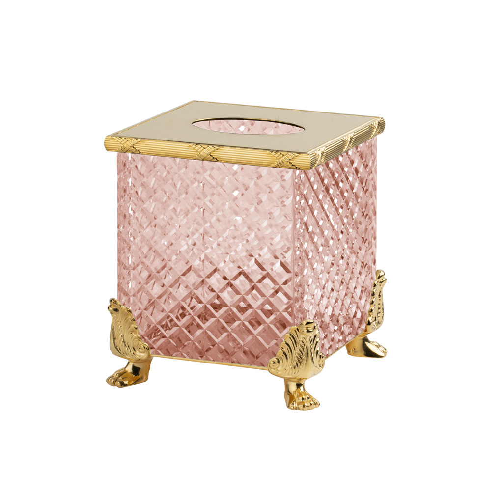 FS08C-652 FS08C-652 Квадратный диспенсер для салфеток ДОЗАТОРЫ ТКАНЕЙ Cristal & Bronze TISSUE DISPENSERS  - Вид №2