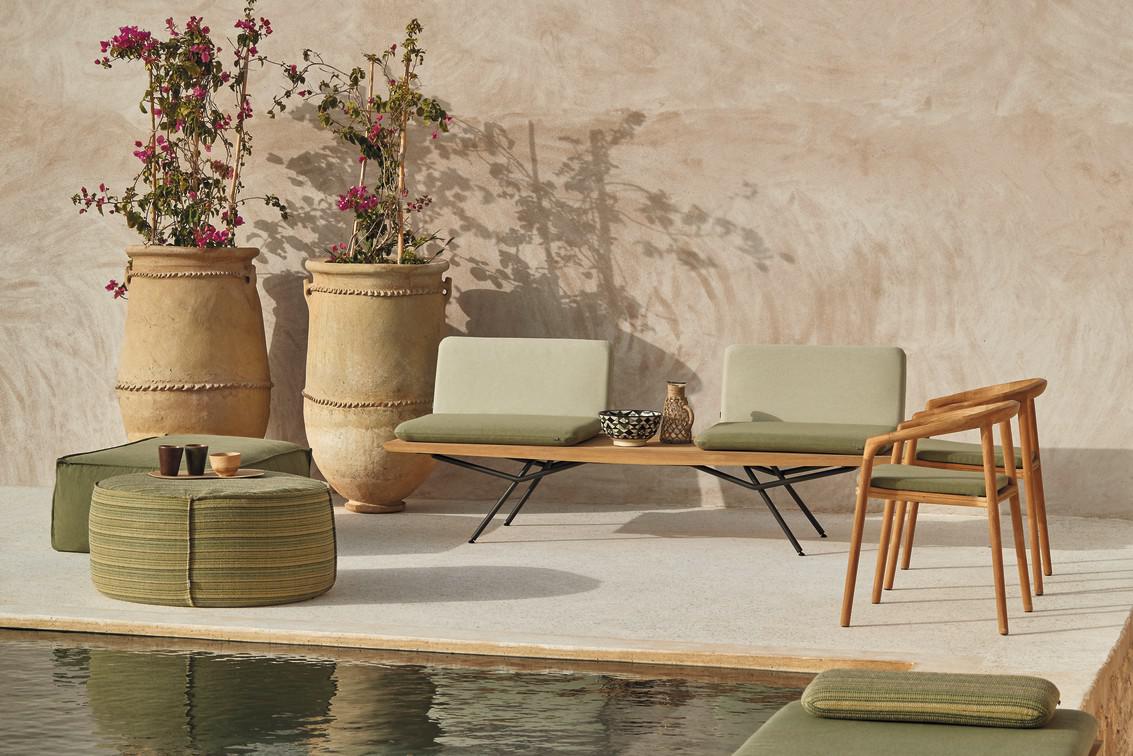 Табурет 47 teak nero Manutti Solid MNST04 - Вид №23