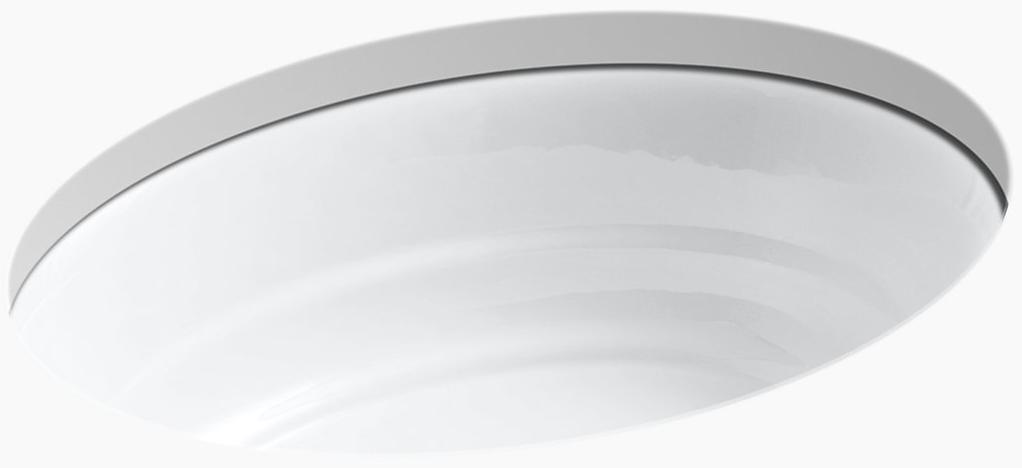 K-2832-KA Накладная раковина под столешницу  прямоугольная Kohler  - Вид №1