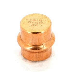 Заглушка пресс IBP медь 54