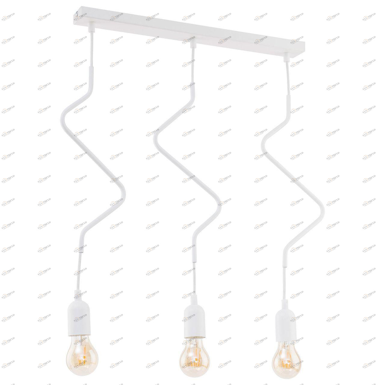 Подвесной светильник TK Lighting 2436 Zigzak TK LIGHTING ZIGZAK WHITE 196412 Белый 