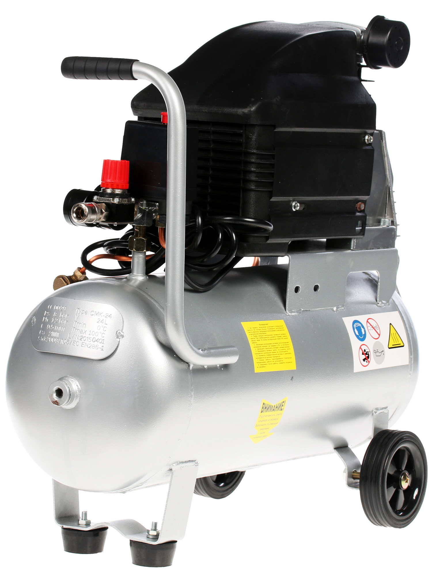 Компрессор поршневой масляный Quattro Elementi Vento-24 770-247 6670365 STDN-0030209 - Вид №2