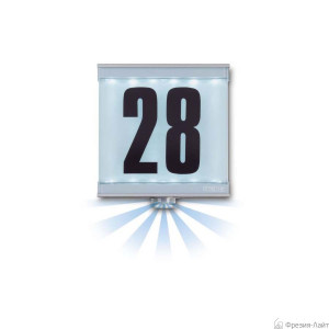 Steinel 600112 IS светильник с номером дома с датчиком движения.