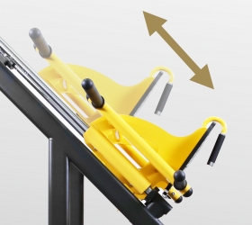 PL-1717 Bronze gym pl-1717 жим ногами по углом 45 градусов Bronze Gym Plate load  - Вид №4