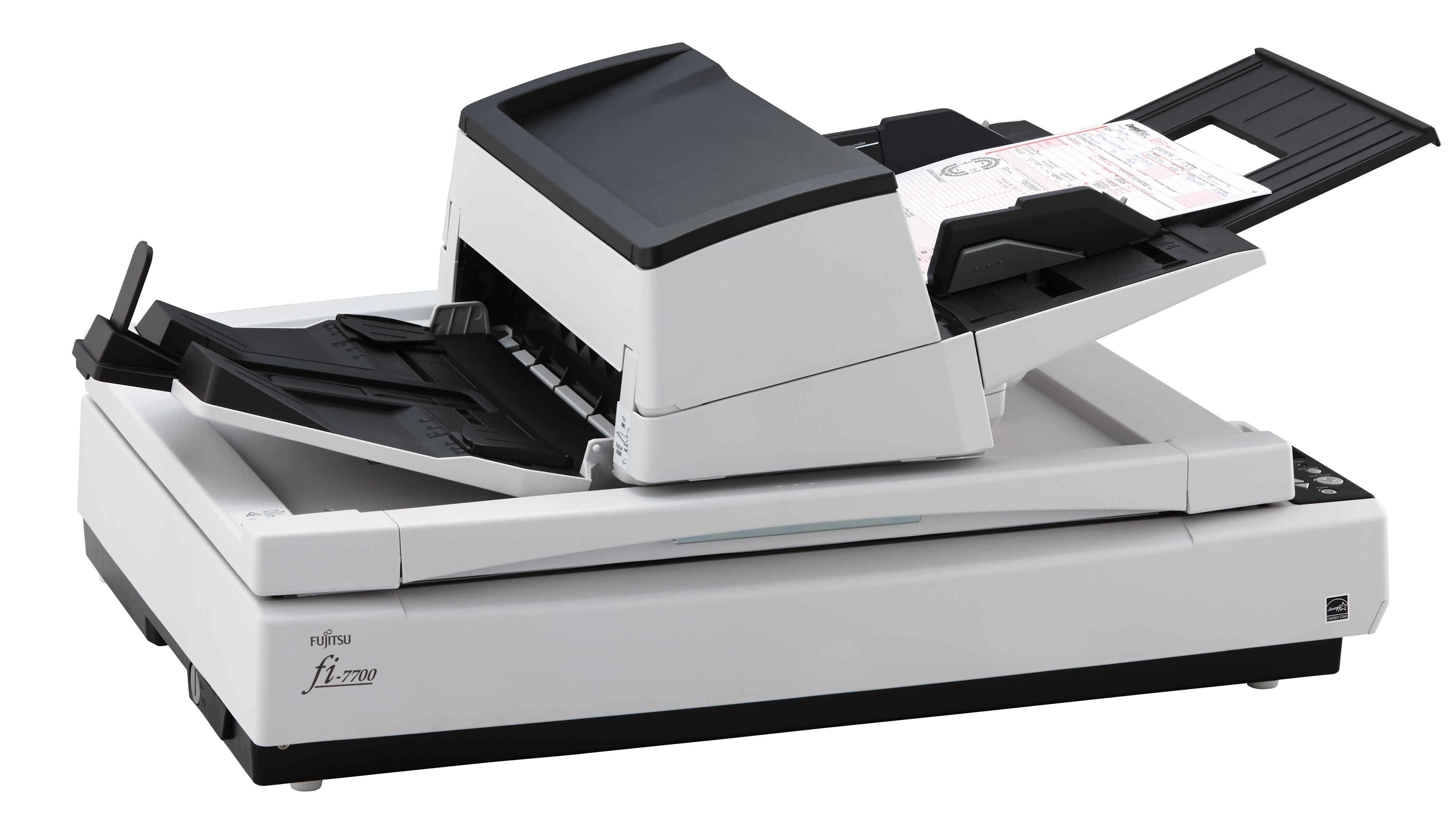 PA03740-B001 Fi-7700, document scanner, a3, duplex, 100 ppm, adf 300 + flatbed, usb 3.0 Fujitsu  - Вид №2