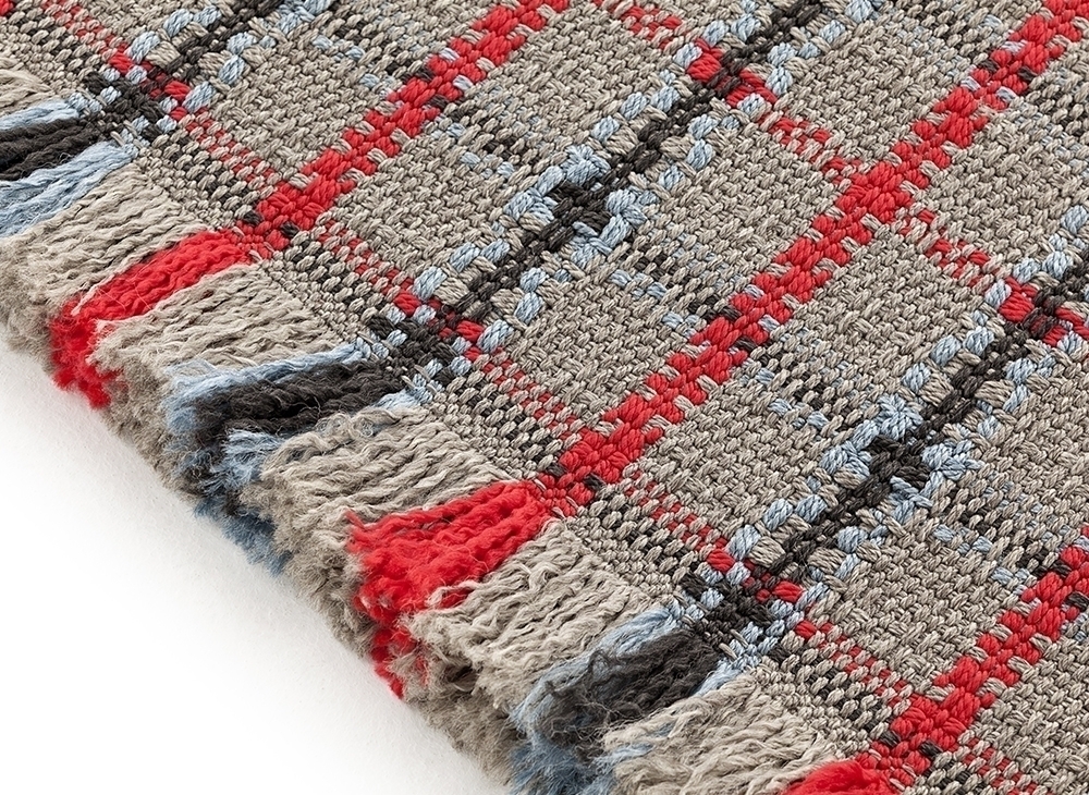 100057 Ковер GL Tartan blue 180x240 см GAN Garden Layers - Вид №1