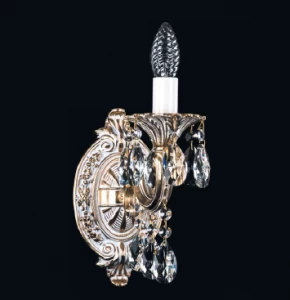 Настенный светильник бра Inconvenience 1700/1/A/GW BOHEMIA IVELE СВЕЧА 078227 Прозрачный;серебро